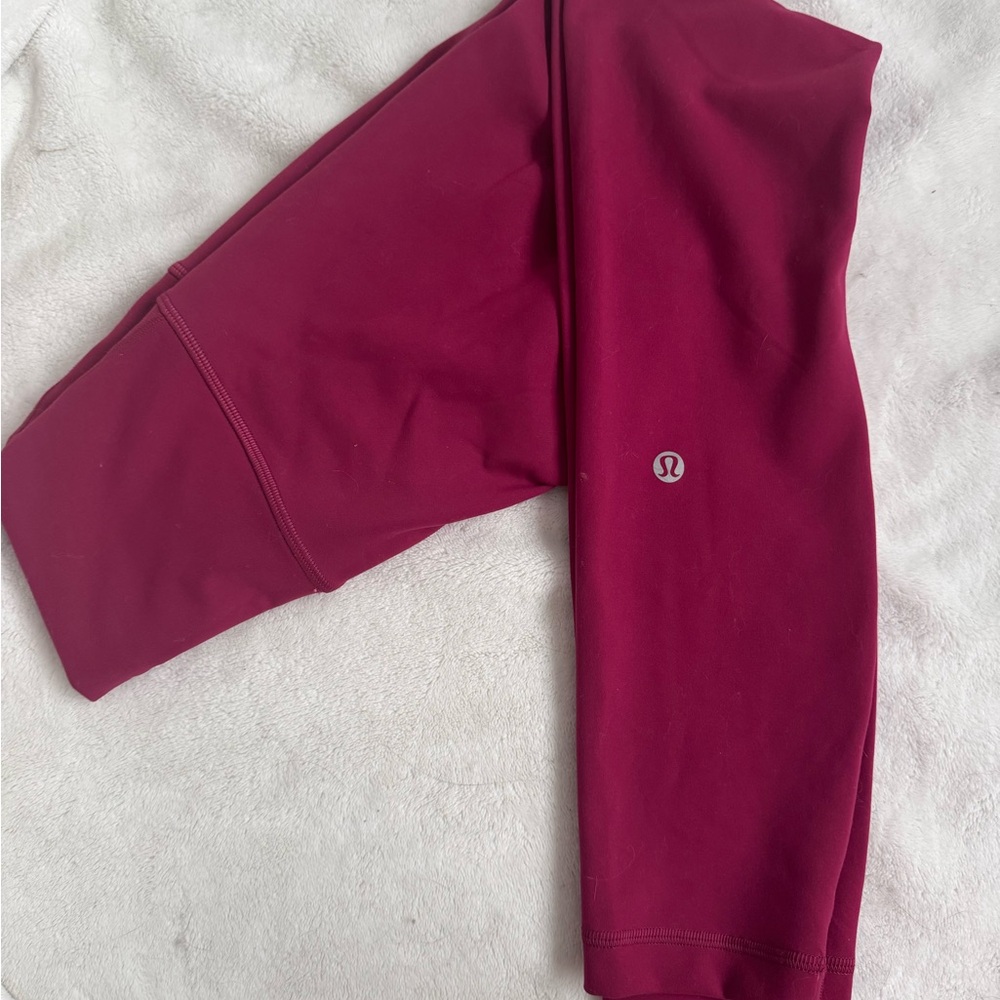 lululemon athletica Red Leggings Versatile Comfort